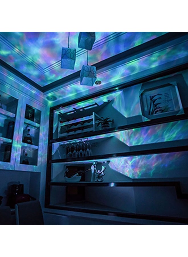 CYTHERIA LED Ocean Wave Starry Sky Night Light Projector White 12.6x12.6x10.5cm  - Image 5