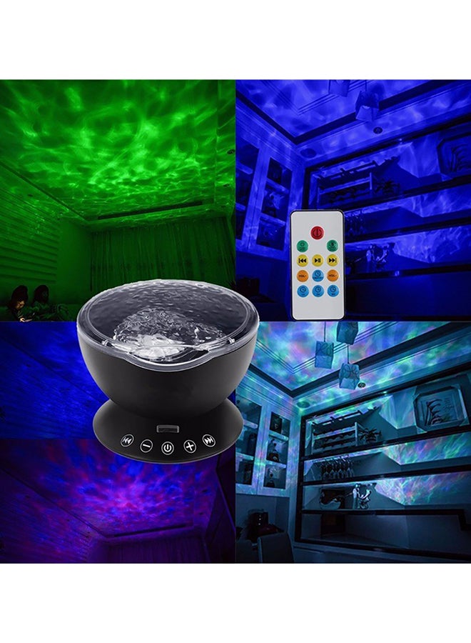 CYTHERIA LED Ocean Wave Starry Sky Night Light Projector Black 12.6x12.6x10.5cm  - Image 5