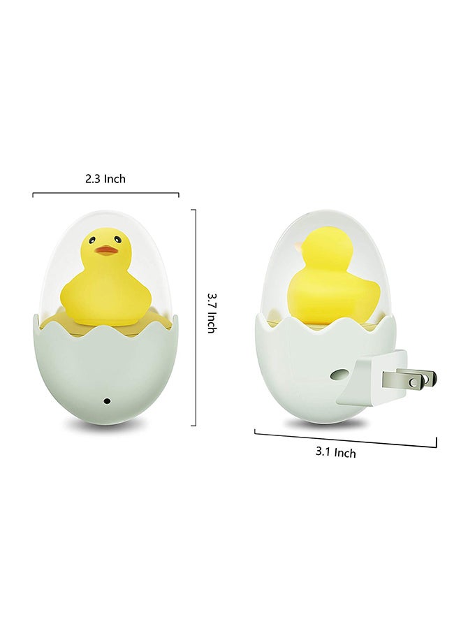 CYTHERIA Duck Nursery Night Light With Remote Brightness And Timing Control White  - Image 3