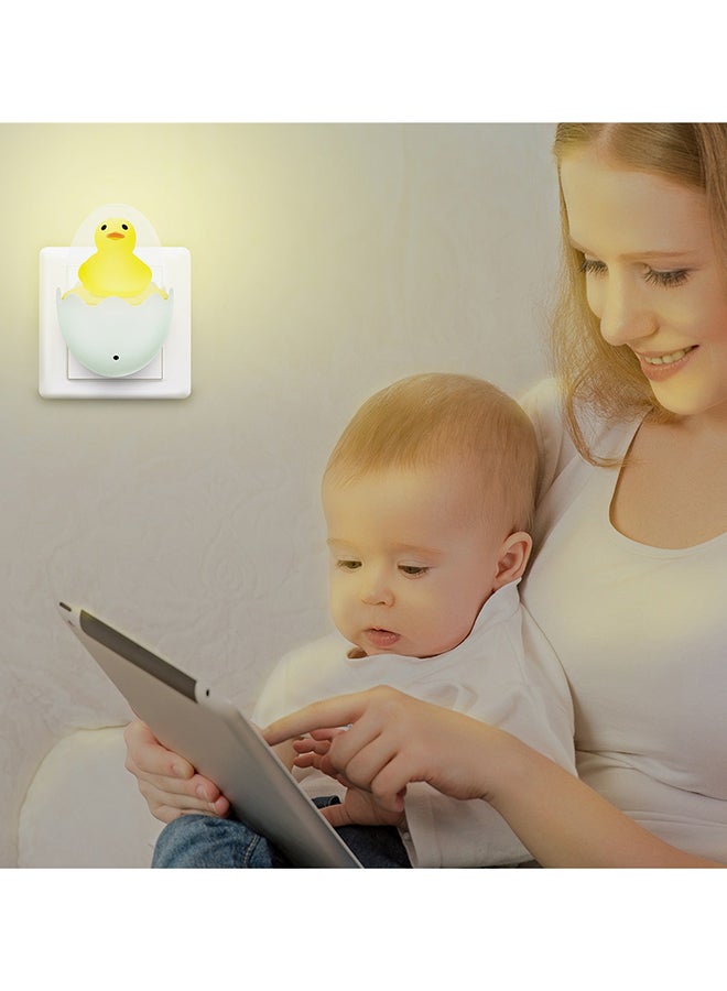 CYTHERIA Duck Nursery Night Light With Remote Brightness And Timing Control White  - Image 4