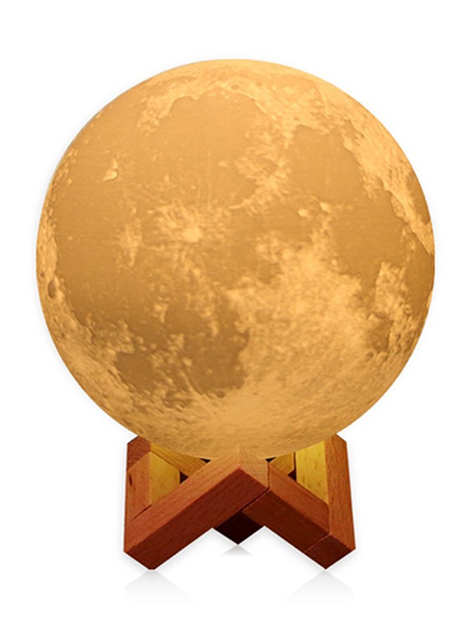 CYTHERIA 3D Printing LED Moon Lamp White 10cm  - Image 1