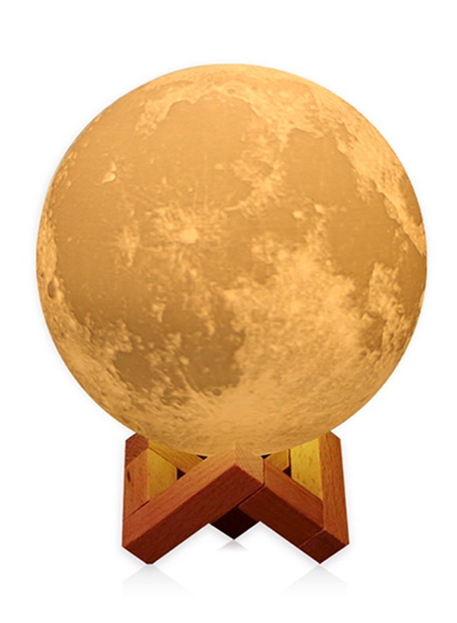CYTHERIA 3D Printing LED Moon Lamp White 15cm  - Image 1