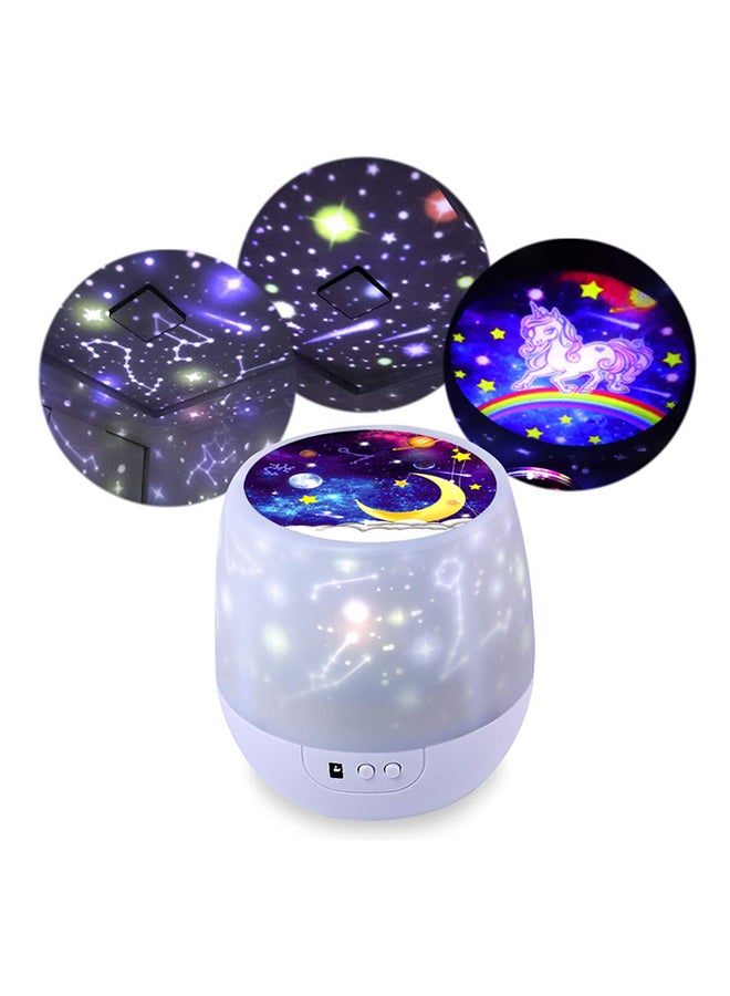 CYTHERIA Star Rotating Projector Night Light White  - Image 1