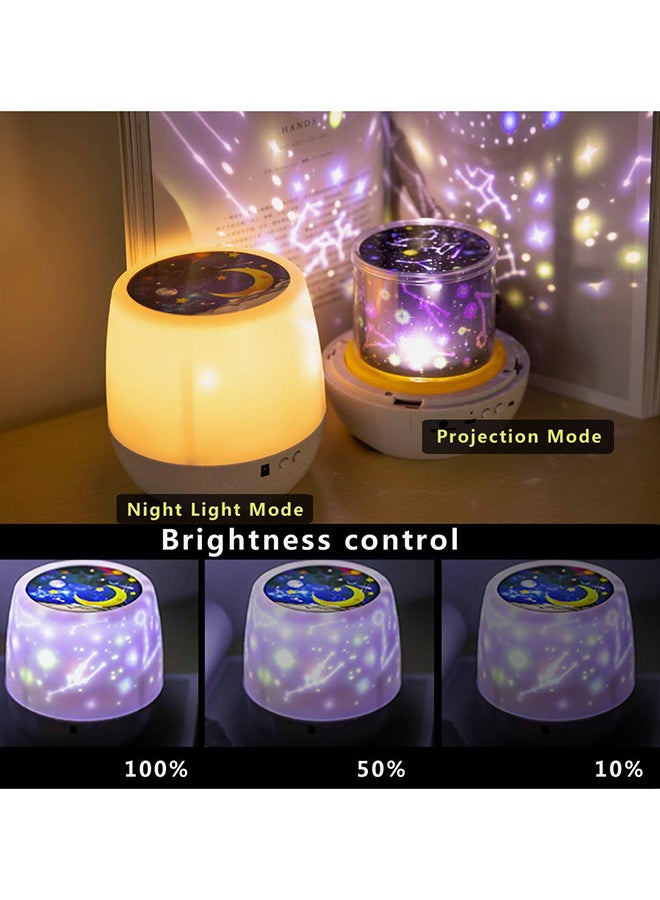 CYTHERIA Star Rotating Projector Night Light White  - Image 3