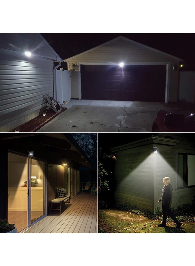 CYTHERIA LED Solar Sensor Wall Light Black 40 x 10 x 10cm  - Image 3