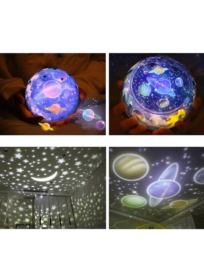CYTHERIA Star Rotating Projector Night Light Black 5.1 x 5.1 x 5inch  - Image 2