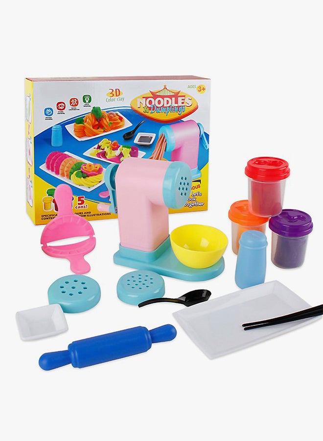 Generic - Factory  3D Color Clay Plastic Clay Noodle Machine Mold Tool Set Children's Puzzle Diy Play Home Toy - Image 1