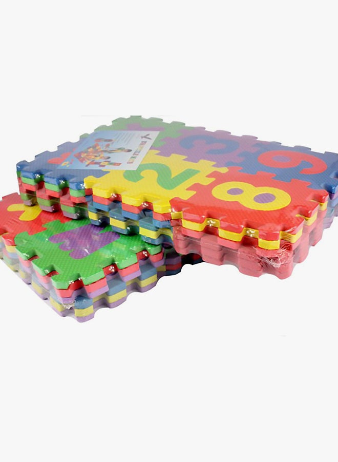 لعبة تعليمية للأطفال بساط أحجية الأرقام والحروف مصنوع من مادةٍ إسفنجية من 36 لوح في العلبة - Image 2