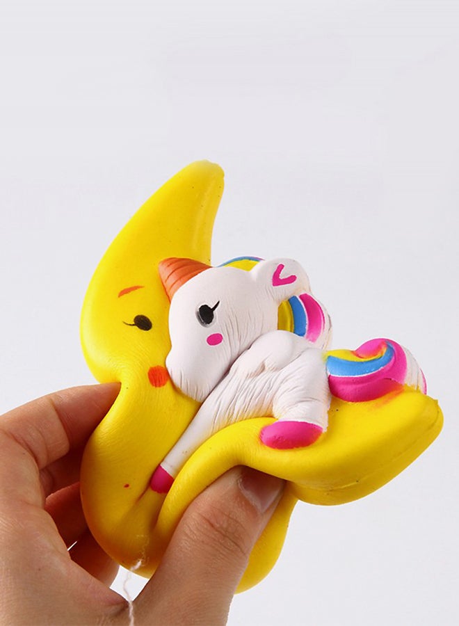 Slow Rebound Pu Moon Horse Polyurethane Slow Rebound Vent Toy Squishy Toy Squeezing  - Image 2