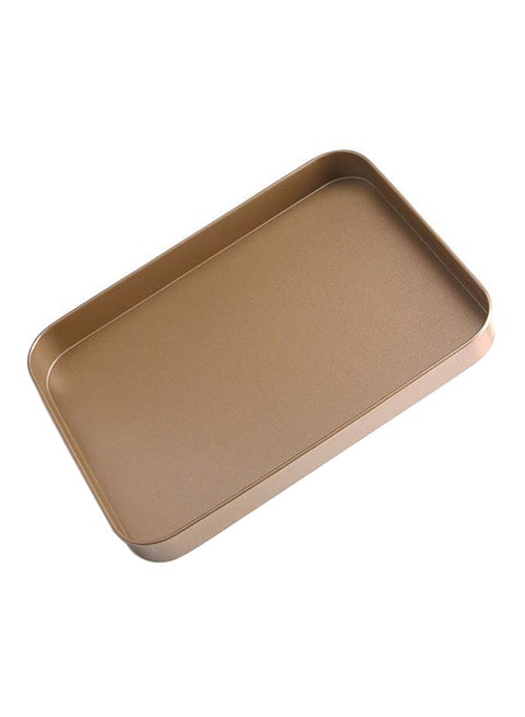 Stainless Steel Adjustable Retractable Heart Cake Mousse Ring Gold 24.5X18.8X2.4centimeter