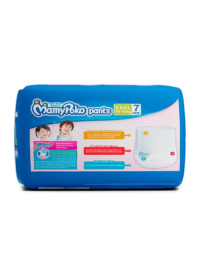MamyPoko - Pant Diapers, Size XXXL, 18-35 Kg, 7 Count - Image 1