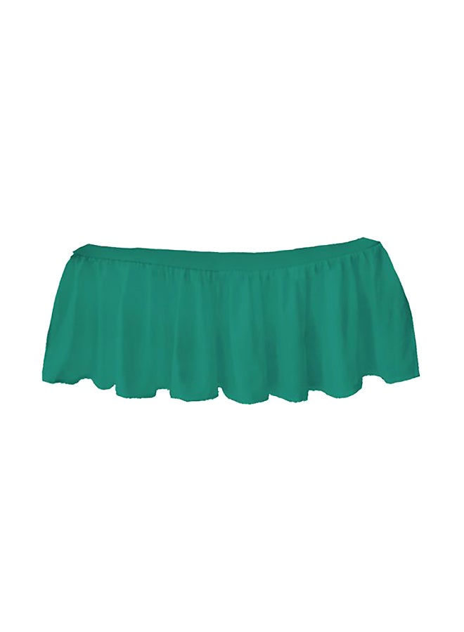 bkb - Solid Ruffled Mini Crib Skirt - Image 1