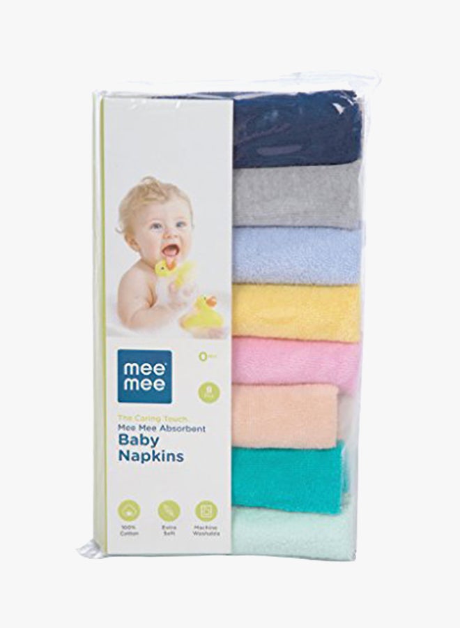 mee mee 8-PIece Absorbent Napkin Set - Image 2