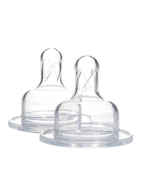 2-Piece Natural Flow Level 2 Nipple Set