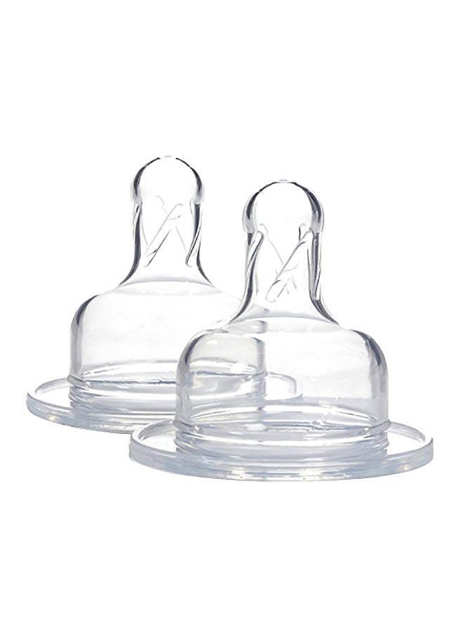 2-Piece Natural Flow Level 2 Nipple Set