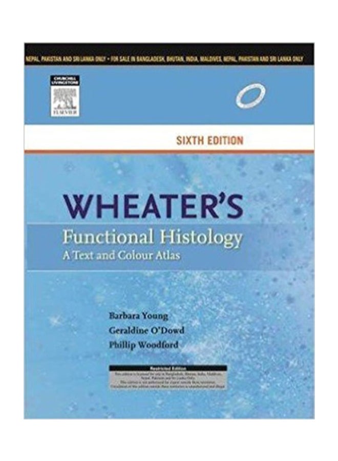 Wheater's Functional Histology Paperback English by Barbara Young 