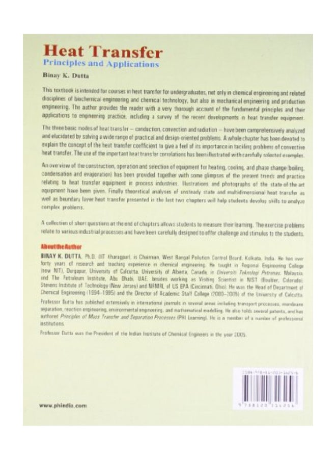 Heat Transfer: Principles And Applications paperback english - 2009  - Image 2