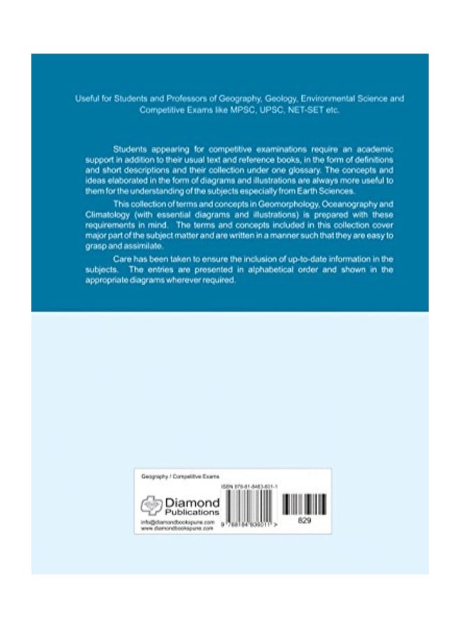 null - Terms And Concepts In Geomorphology, Oceanography And Climatology paperback english - Image 1