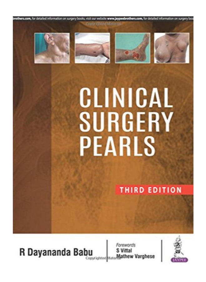 Clinical Surgery Pearls Paperback English by R Dayananda Babu  - Image 1