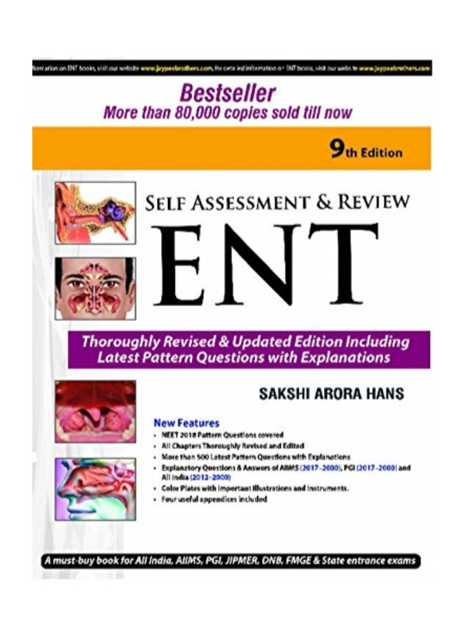 Self Assessment And Review ENT (PGMEE) paperback english