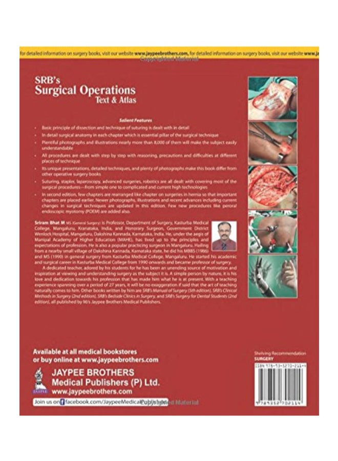 SRB's Surgical Operations hardcover english  - Image 2