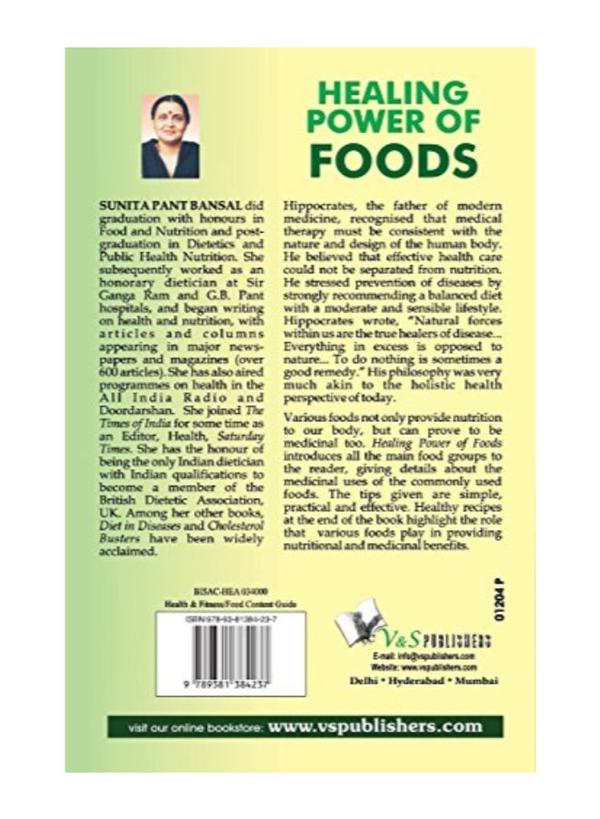 Healing Power Of Foods Paperback English by Sunita Pant Bansal  - Image 2