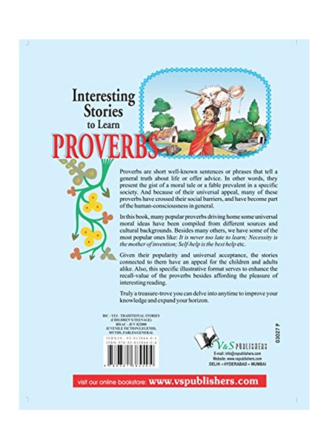 Interesting Stories To Learn Proverbs paperback english  - Image 2