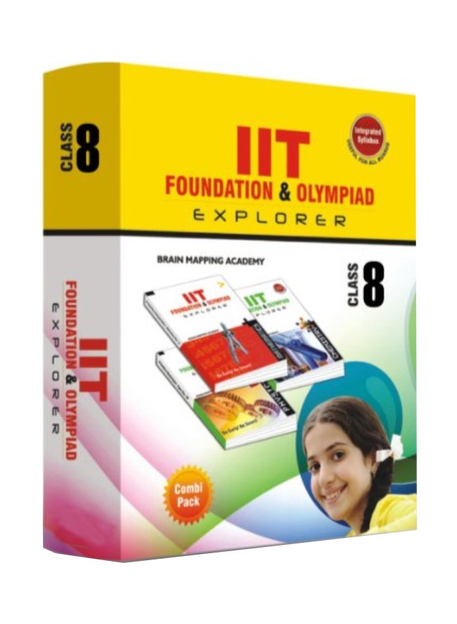 IIT foundation And Olympiad Explorer For Class - 8 paperback english