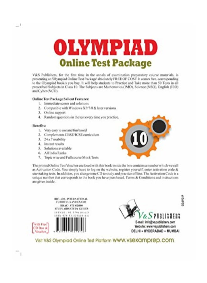 Olympiad Online Test Package Class 10 paperback english - Image 2