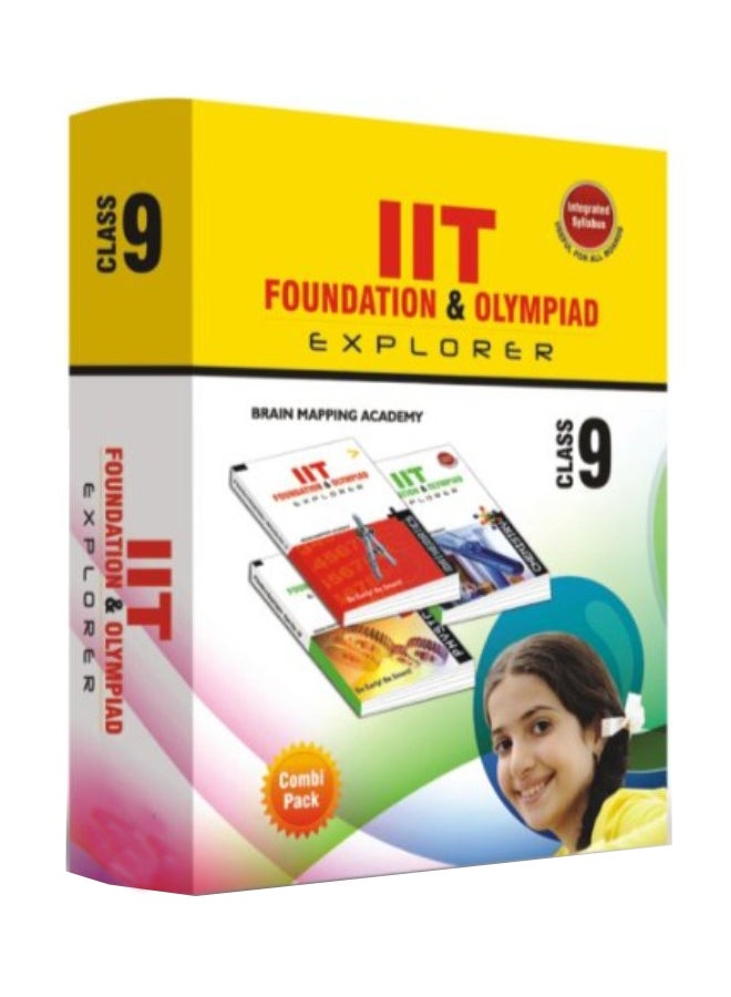 IIT foundation And Olympiad Explorer For Class 9 paperback english