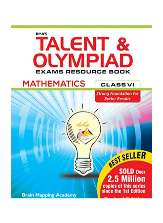 null - BMA's Talent And Olympiad Exams Resource Book For Class - 6 (Maths) Paperback English by Brain Mapping Academy - Image 1