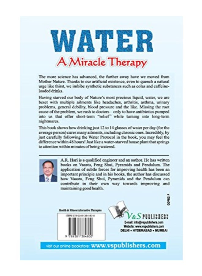 Water A Miracle Therapy paperback english - Image 2