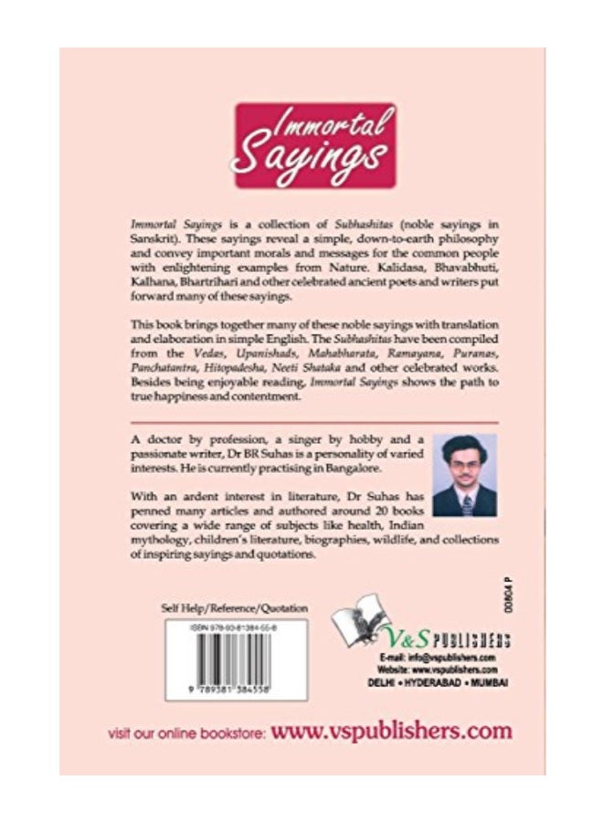 Immortal Sayings paperback english  - Image 2