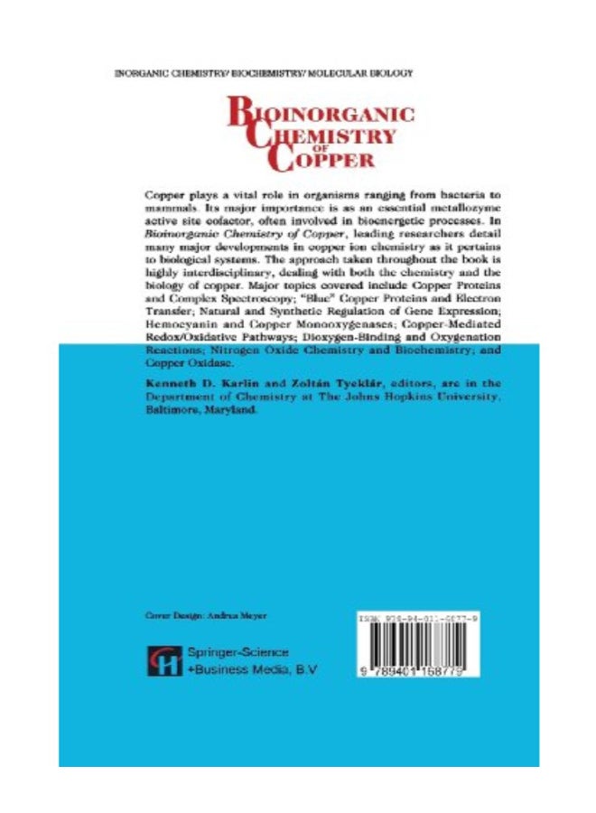 Bioinorganic Chemistry Of Copper paperback english  - Image 2