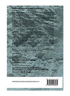 Discontinuity Analysis For  Rock Engineering Paperback English by Stephen D. Priest  - Image 2
