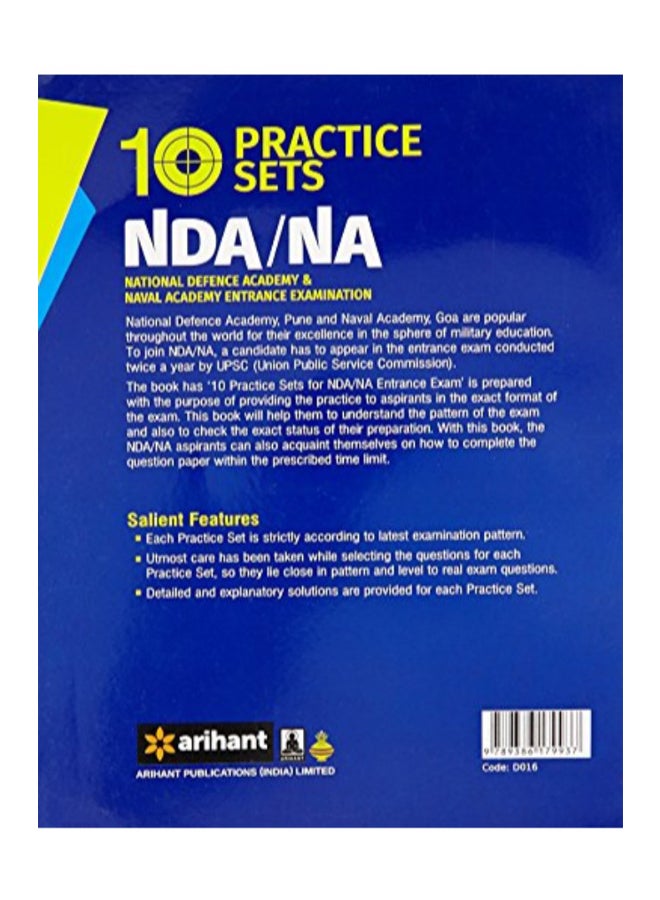 null - 10 Practice Sets NDA And NA Paperback English by Arihant Experts - Image 1