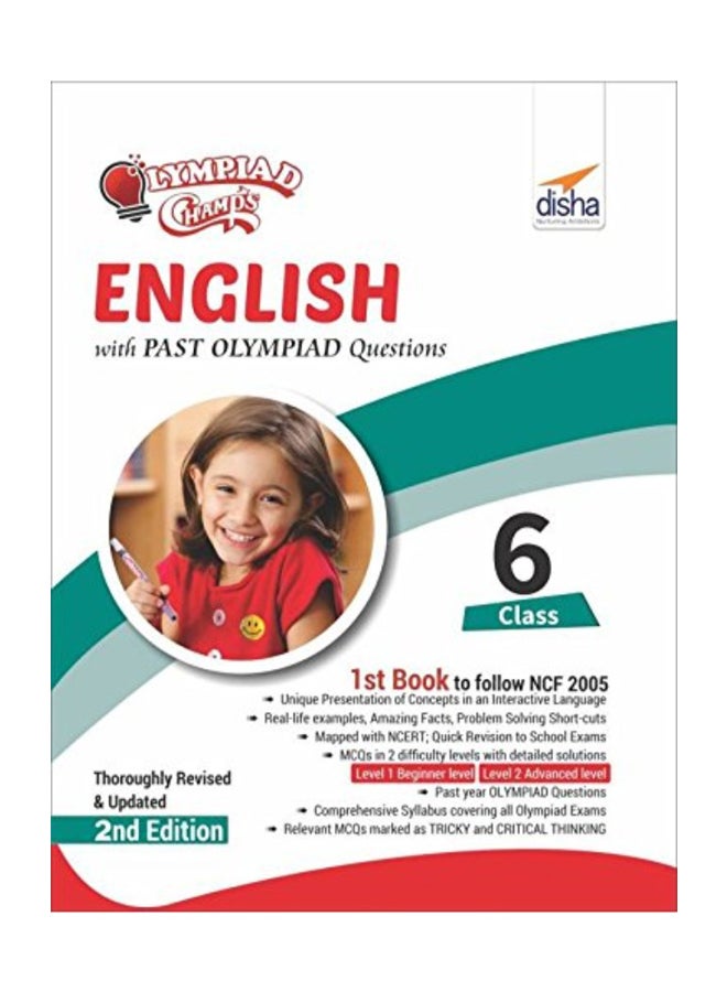 Olympiad Champs English Class 6 With  Past Olympiad Questions eBook English by Disha Experts