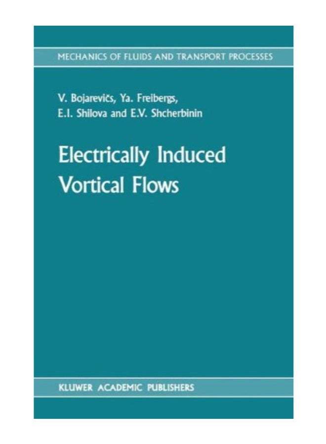 Electrically Induced Vortical Flows paperback english - Image 1