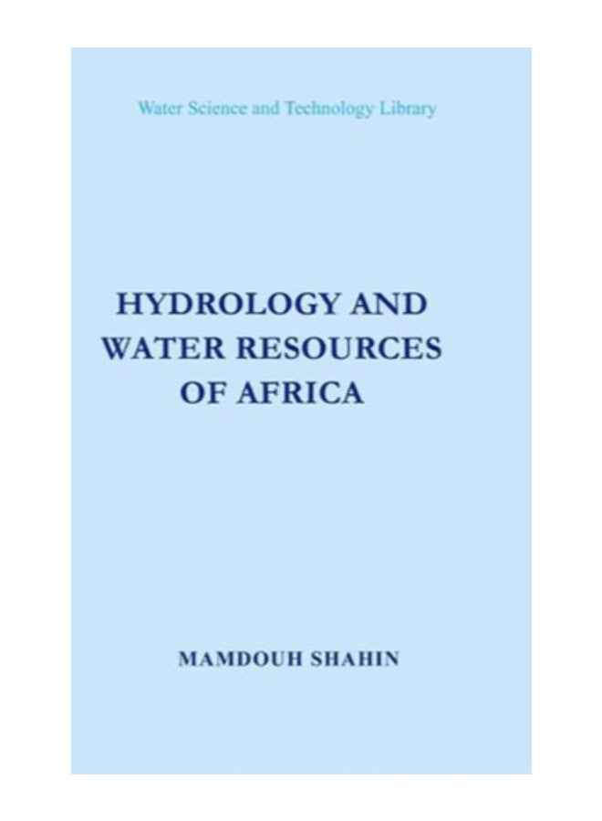 Hydrology And Water Resources Of Africa paperback english - Image 1