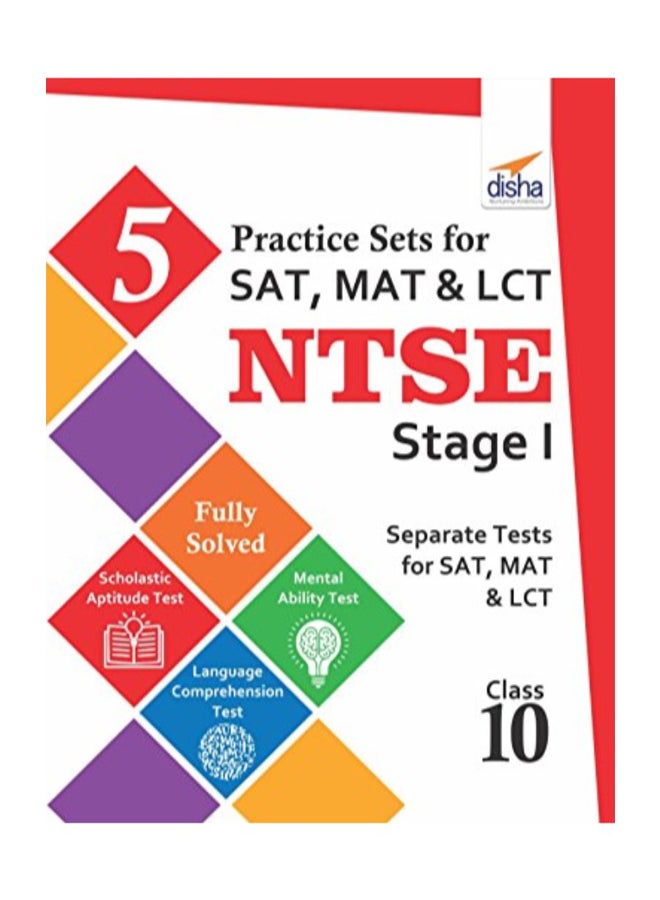 5 Practice Sets For SAT, MAT And LCT - NTSE Stage 1 paperback english