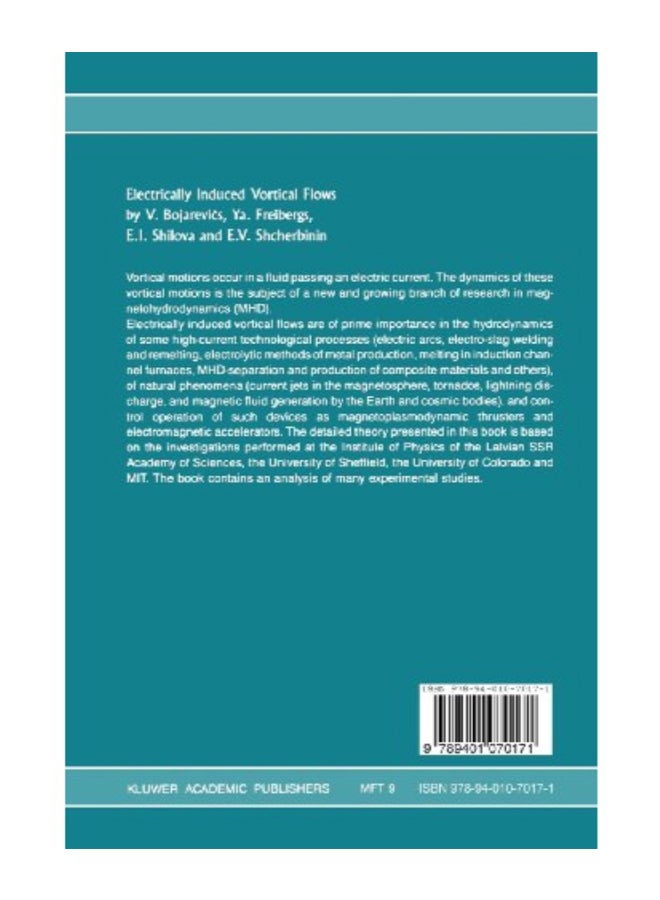 Electrically Induced Vortical Flows paperback english - Image 2