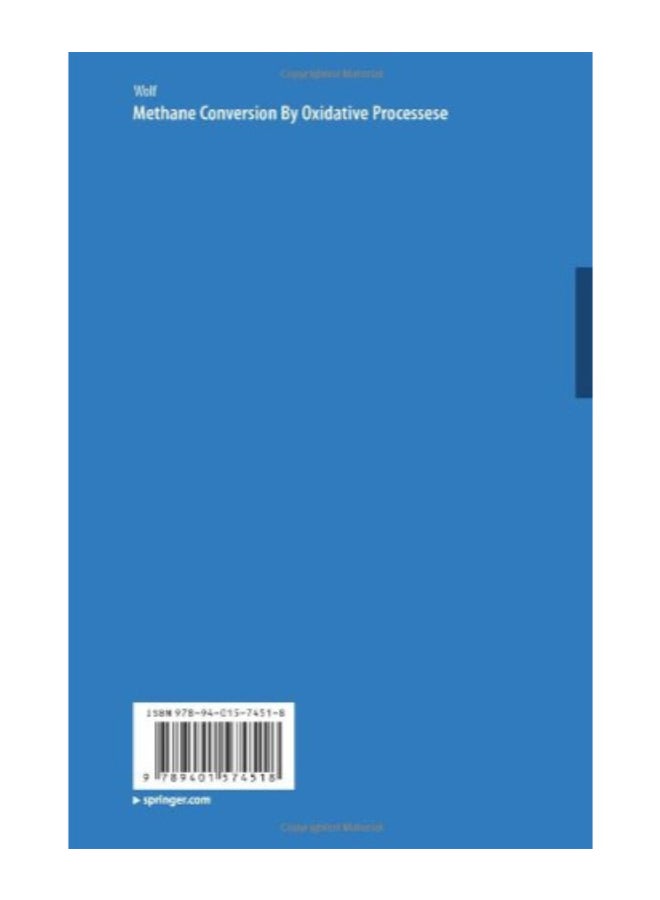 Methane Conversion By Oxidative Processes paperback english