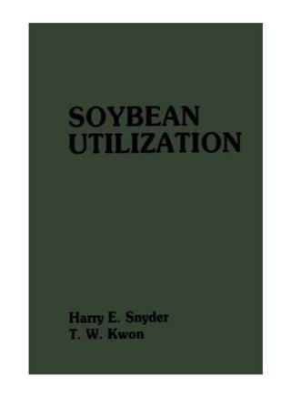 Soybean Utilization paperback english - v1551704792/N21242270A_1