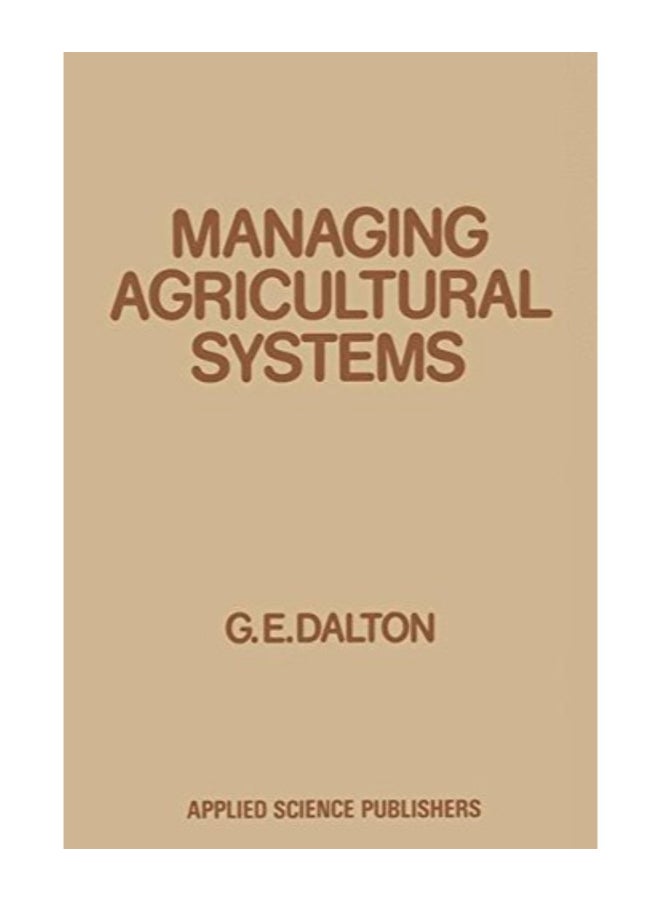 Managing Agricultural Systems paperback english - Image 1