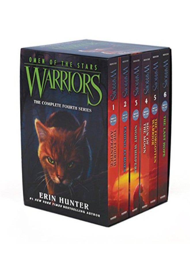 Warriors: Omen Of The Stars Box Set (16 Volumes) Paperback English by Erin Hunter - 42341 