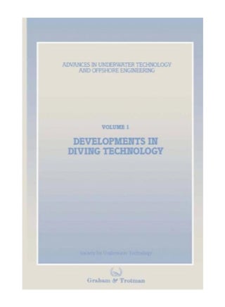 Developments In Diving Technology Paperback English by Society for Underwater Technology - v1551704820/N21242240A_1