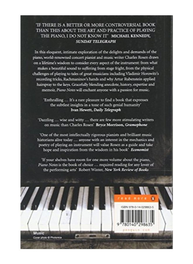 Piano Notes Paperback English by Charles Rosen - Image 2