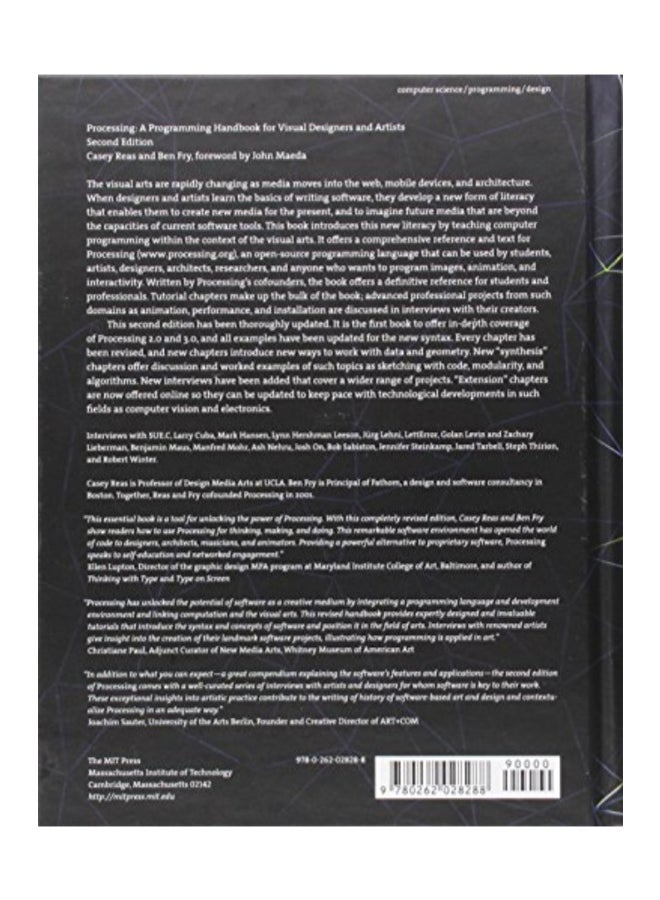 null - Processing - A Programming Handbook For Visual Designers And Artists Hardcover English by Casey Reas - 41992 - Image 1