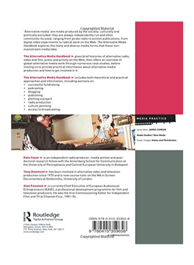 null - The Alternative Media Handbook paperback english - 11 Feb 2008 - Image 1