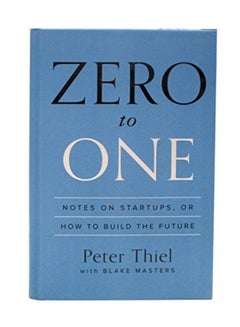 Zero To One Hardcover English by Peter Thiel - 41898 - v1551704953/N21242955A_1